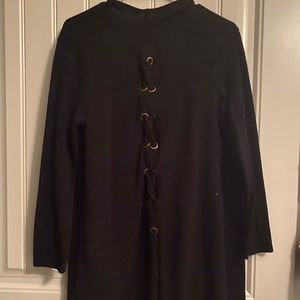 Cardigan with tie back detail.